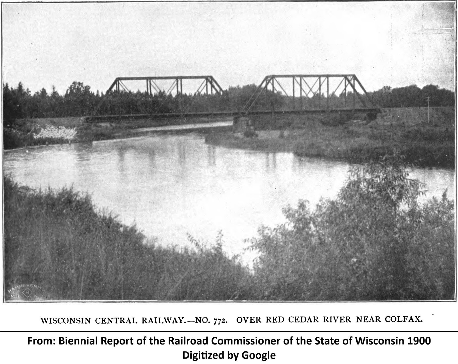 View of previous bridge